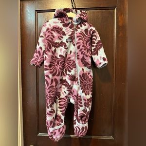 Patagonia Fleece Floral Bunting 18M